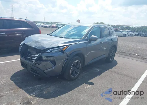 2025 Nissan Rogue Sv Fwd z USA, uszkodzony, nr VIN 5N1BT3BA2SC801839